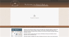 Desktop Screenshot of bulvarhotel.com